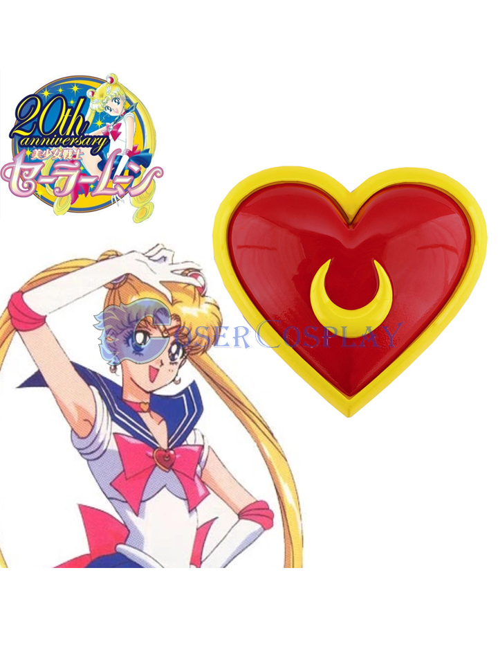 Sailor Moon Crystal Tsukino Usagi Moon heart Pectoral Cosplay Accessories